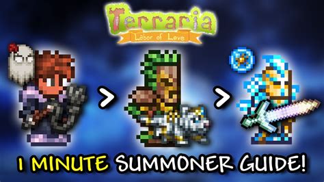 There are 31 bosses in total, split into three classifications Pre-Hardmode, Hardmode, and Event bosses. . Terraria summoner guide